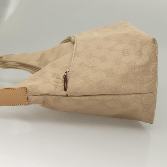 GUCCI GG Canvas Shoulder Bag Beige 001 001 - Picture 5 of 13